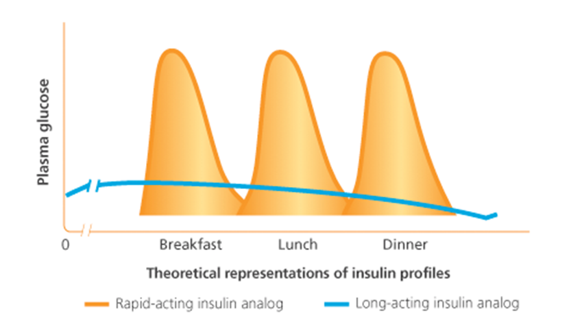 MDI insulin profile